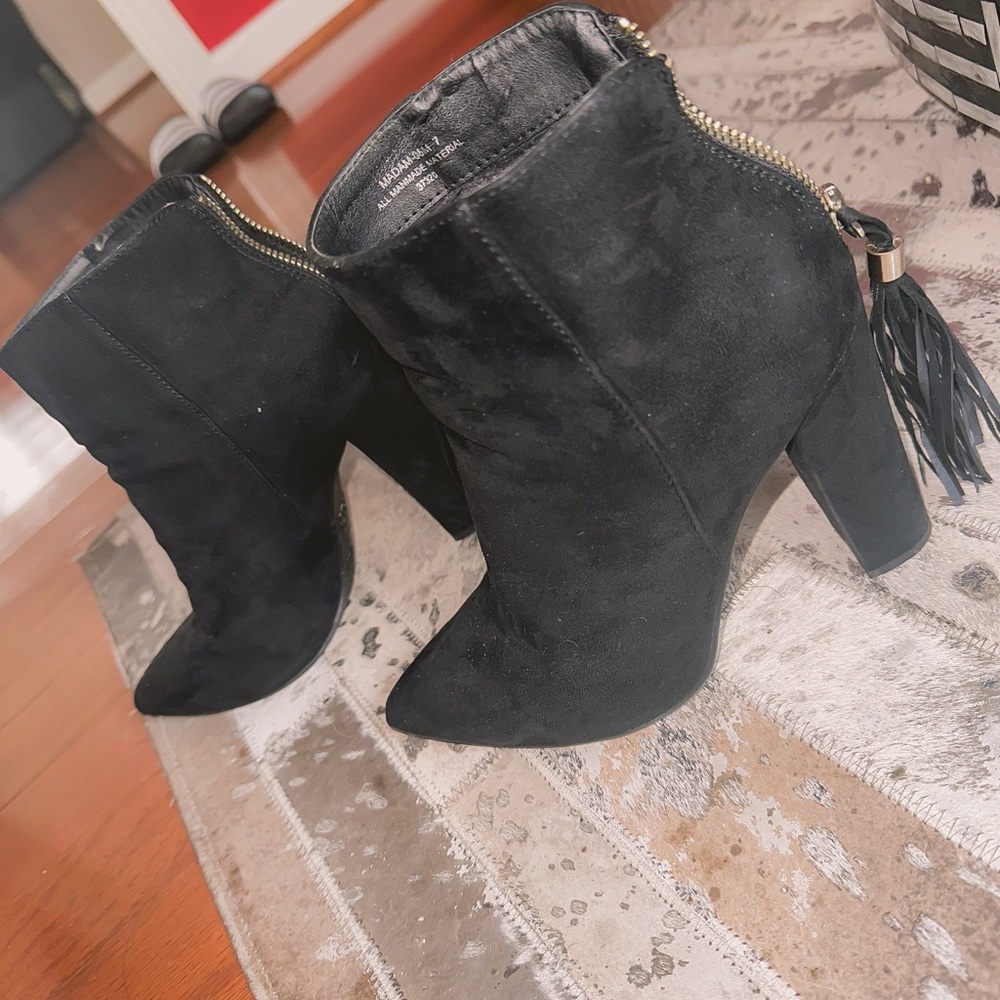 Sex In The City Black Booties